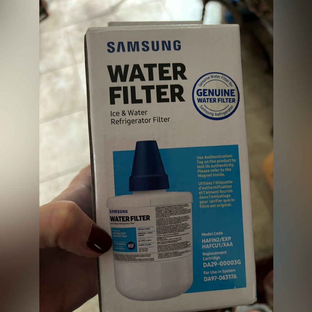 Bundle of 3 Samsung water filters for refrigerator